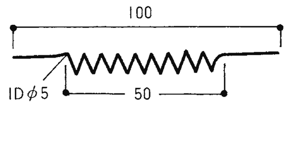 F-1：φ0.5 or 0.8 wire, strand of 3 wires