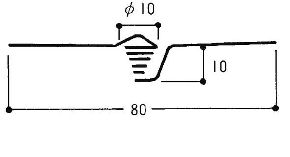 F-5：φ1.0 wire, strand of single wires